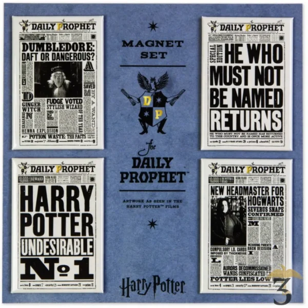 MAGNET DAILY PROPHET MINALIMA - Les Trois Reliques, magasin Harry Potter - Photo N°1