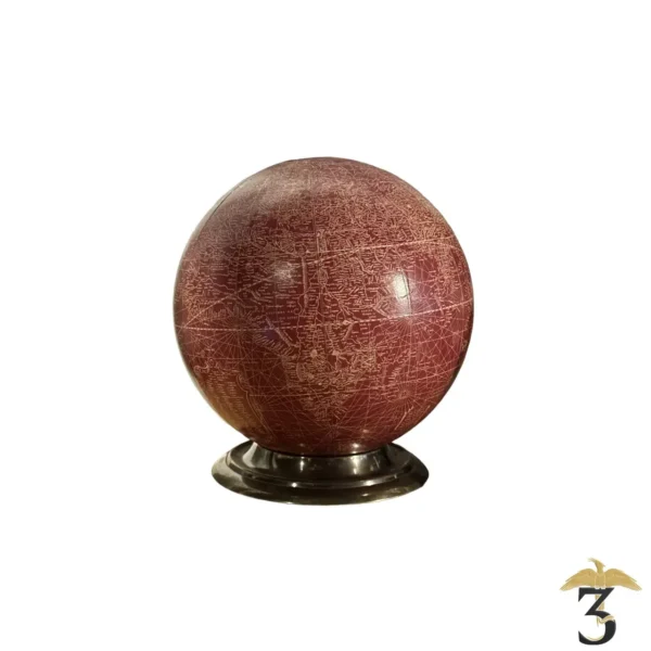 Mappemonde rouge + socle - Les Trois Reliques, magasin Harry Potter - Photo N°1