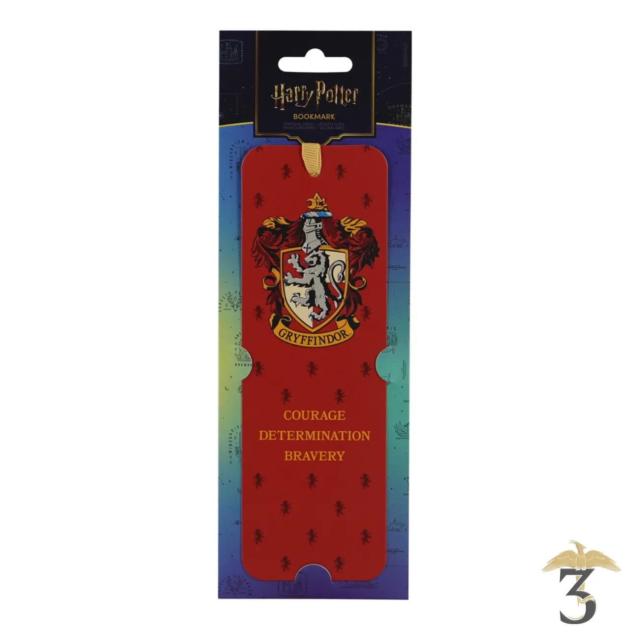 Marque-page en papier gryffondor – harry potter - Les Trois Reliques, magasin Harry Potter - Photo N°3