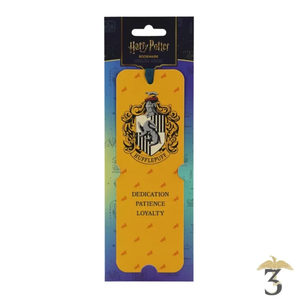 Marque-page en papier poufsouffle – harry potter - Les Trois Reliques, magasin Harry Potter - Photo N°3