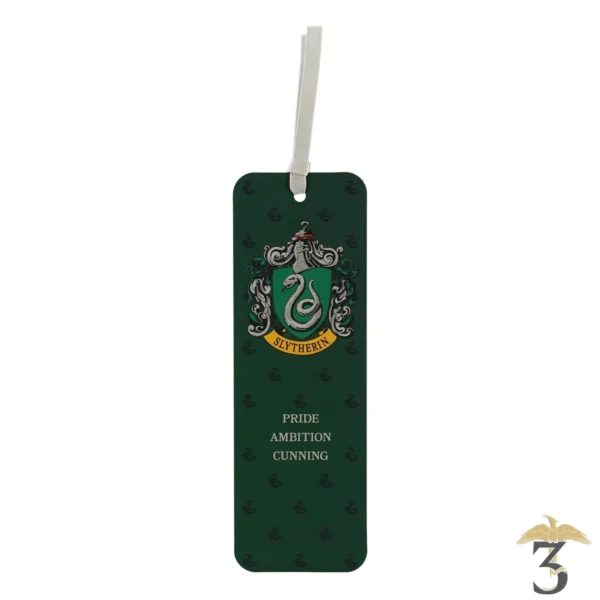 Marque-page en papier serpentard – harry potter - Les Trois Reliques, magasin Harry Potter - Photo N°1