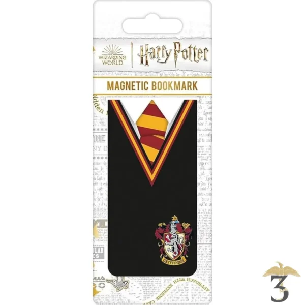 Marque-page magnétique gryffondor – harry potter - Les Trois Reliques, magasin Harry Potter - Photo N°1