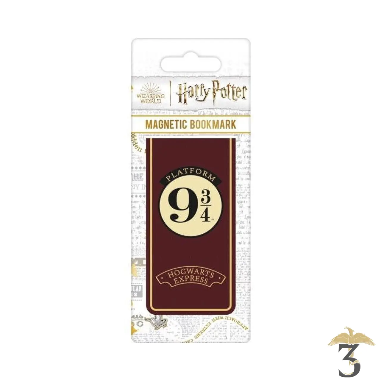 Marque-page magnétique plateforme 9 3/4 – harry potter - Les Trois Reliques, magasin Harry Potter - Photo N°1