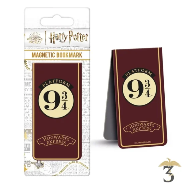Marque-page magnétique plateforme 9 3/4 – harry potter - Les Trois Reliques, magasin Harry Potter - Photo N°2