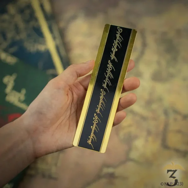 Marque-page métal – anneau unique – le seigneur des anneaux - Les Trois Reliques, magasin Harry Potter - Photo N°2