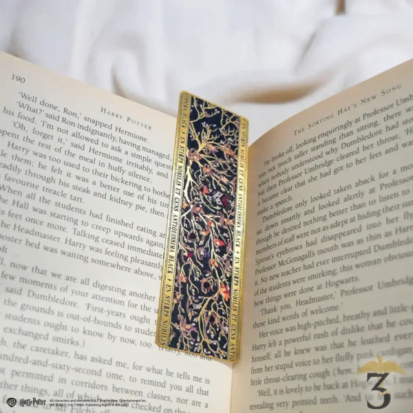 Marque-page métal – famille black – harry potter - Les Trois Reliques, magasin Harry Potter - Photo N°3