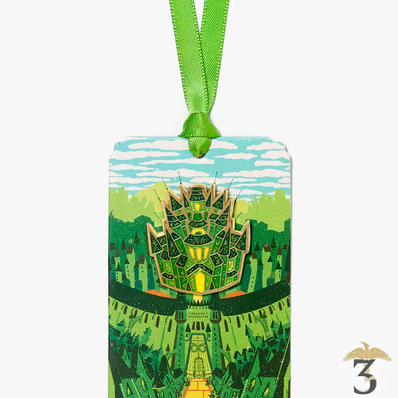 Marque-page + pin s minalima le magicien d oz - Les Trois Reliques, magasin Harry Potter - Photo N°3