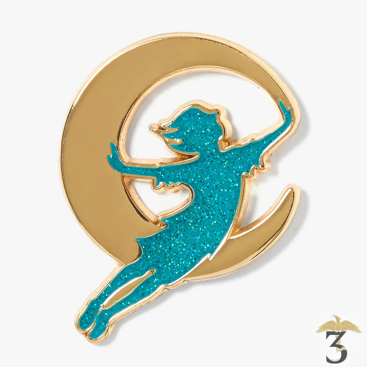 Marque-page + pin s minalima peter pan - Les Trois Reliques, magasin Harry Potter - Photo N°3