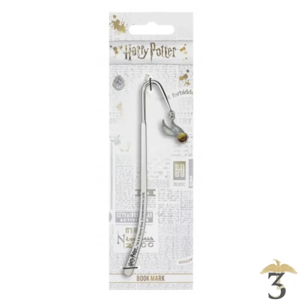 Marque-page Vif d'or plaqué argent - Harry Potter - Les Trois Reliques, magasin Harry Potter - Photo N°2