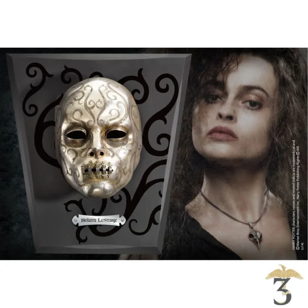 Masque Bellatrix Lestrange - Noble Collection Harry Potter - Les Trois Reliques, magasin Harry Potter - Photo N°2