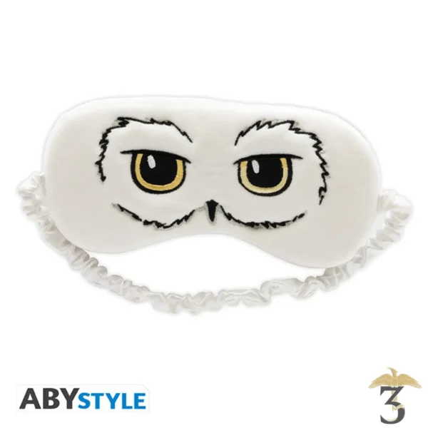 Masque de sommeil hedwige – harry potter - Les Trois Reliques, magasin Harry Potter - Photo N°1