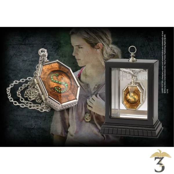 Médaillon Salazar Serpentard - Noble Collection - Harry Potter - Les Trois Reliques, magasin Harry Potter - Photo N°2