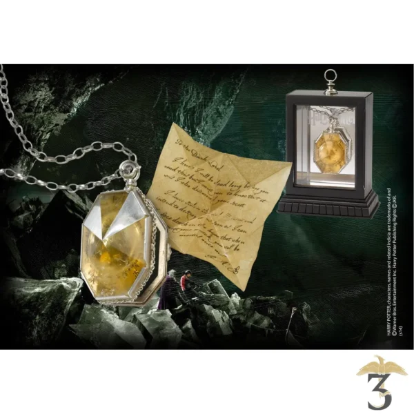 Médaillon Salazar Serpentard (réplique de Regulus Black) - Les Trois Reliques, magasin Harry Potter - Photo N°2