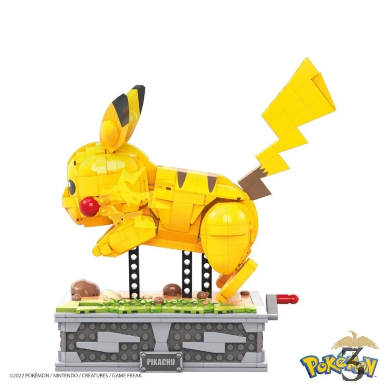 Mega coffret de construction pikachu 30 cm – pokemon - Les Trois Reliques, magasin Harry Potter - Photo N°4