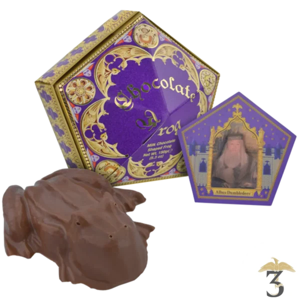Milk chocolate frog + 1 wizard card - Les Trois Reliques, magasin Harry Potter - Photo N°2