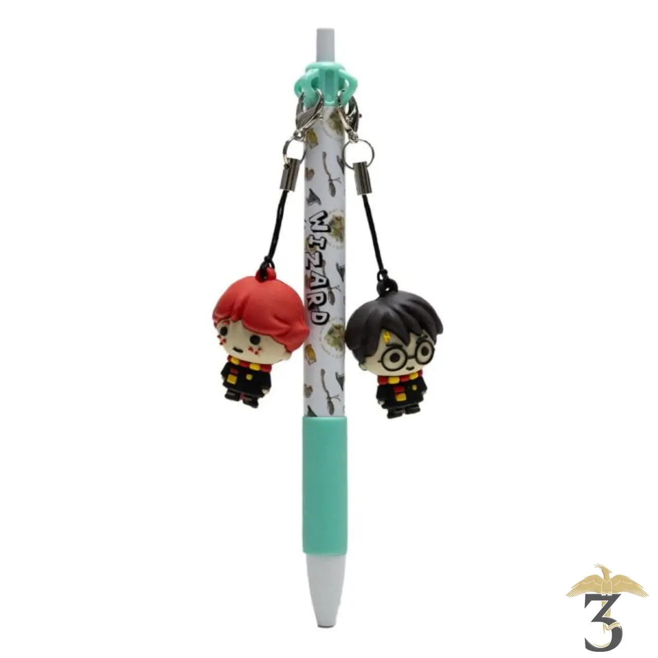 Mini stylo figurine + figurine mystère - Les Trois Reliques, magasin Harry Potter - Photo N°1