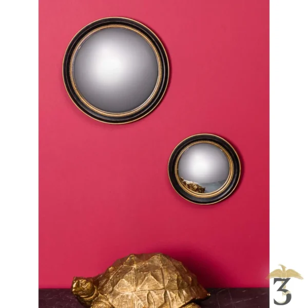 Miroir convexe bord or 23 cm - Les Trois Reliques, magasin Harry Potter - Photo N°3