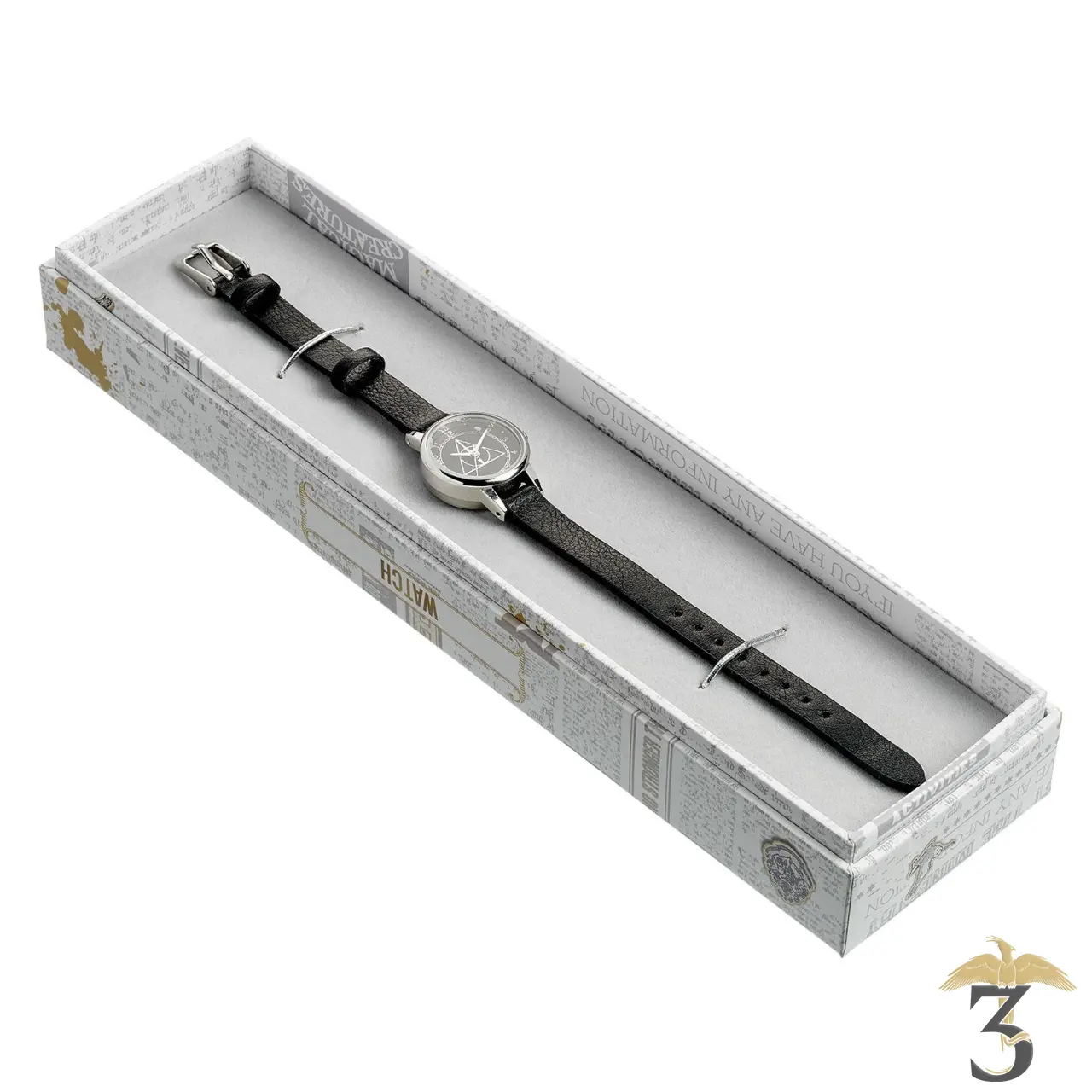 Montre Reliques de la Mort 20mm plaquée argent - Harry Potter - Les Trois Reliques, magasin Harry Potter - Photo N°3