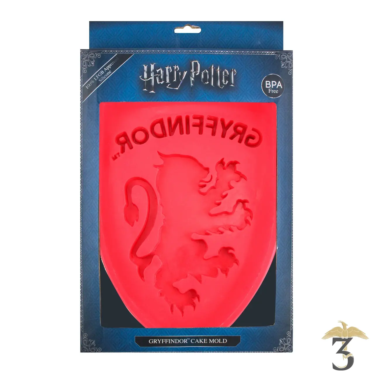 Moule à gâteau en silicone gryffondor - Les Trois Reliques, magasin Harry Potter - Photo N°1