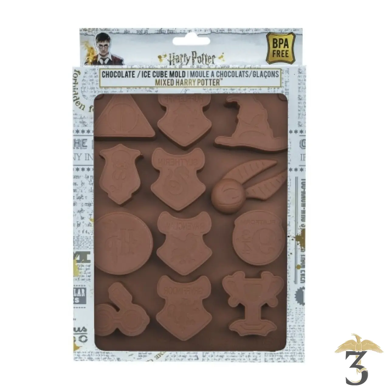 MOULE A GLACON ET CHOCOLAT - Les Trois Reliques, magasin Harry Potter - Photo N°2