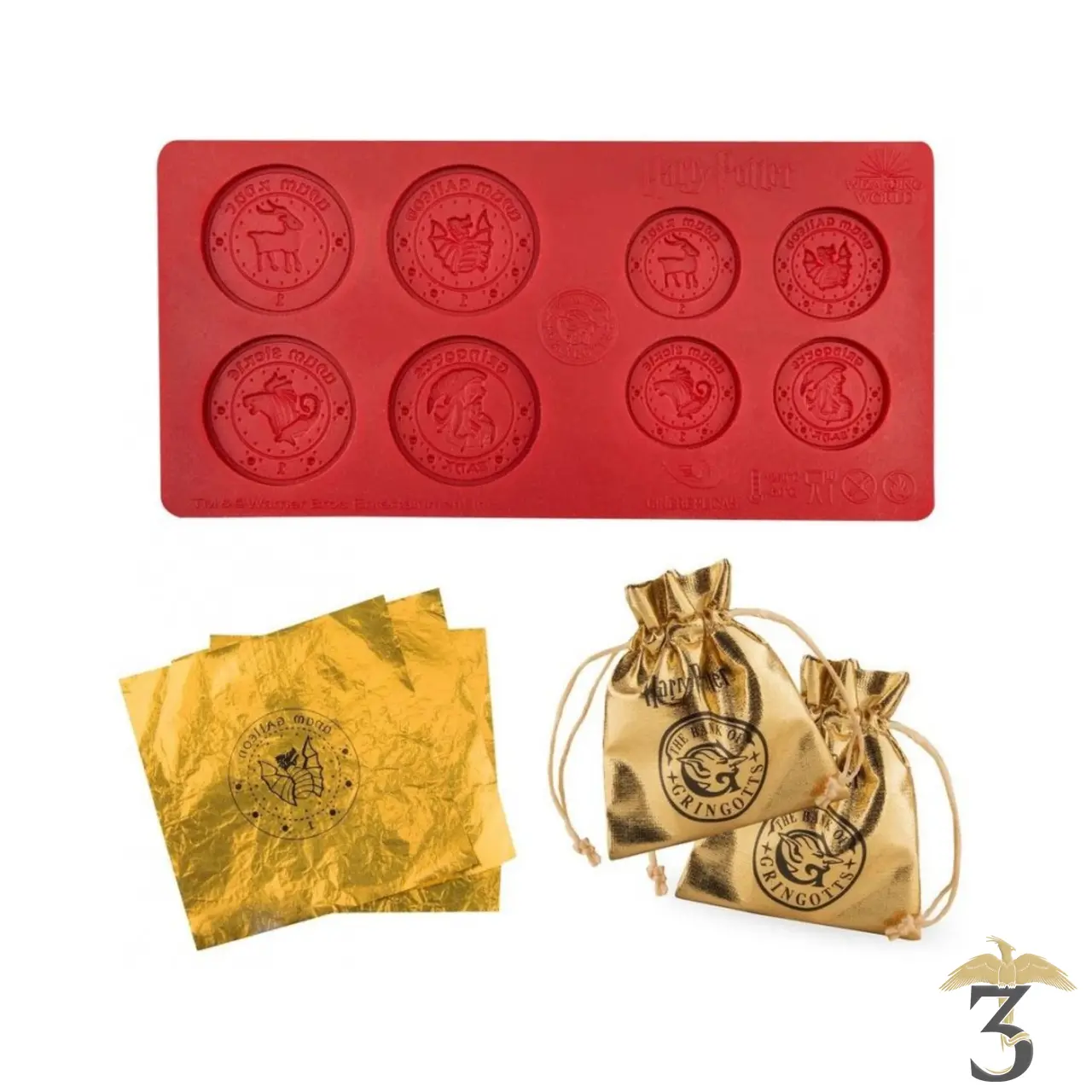 Moule à Pièces de Banque Gringotts - Les Trois Reliques, magasin Harry Potter - Photo N°1
