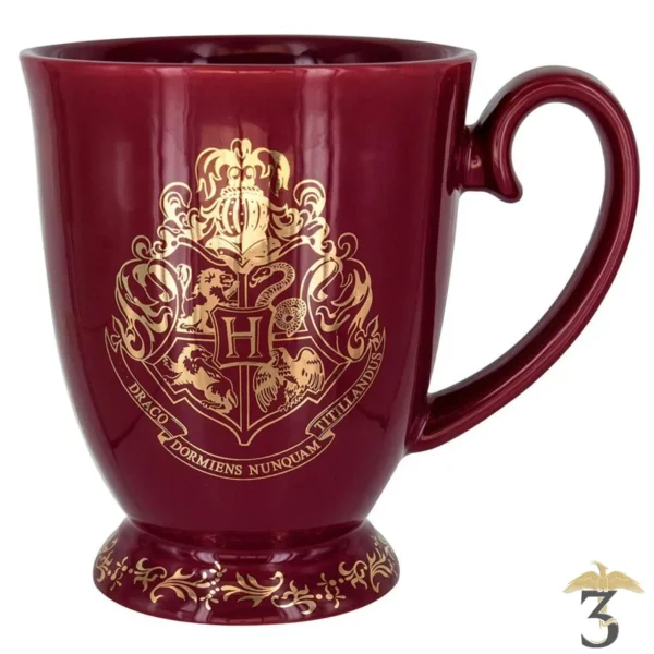 Mug 300 ml hogwarts bordeaux - Les Trois Reliques, magasin Harry Potter - Photo N°1