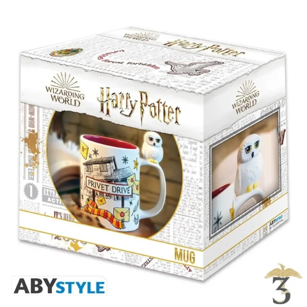 Mug 3D anse Hedwige & Privet Drive - Les Trois Reliques, magasin Harry Potter - Photo N°6