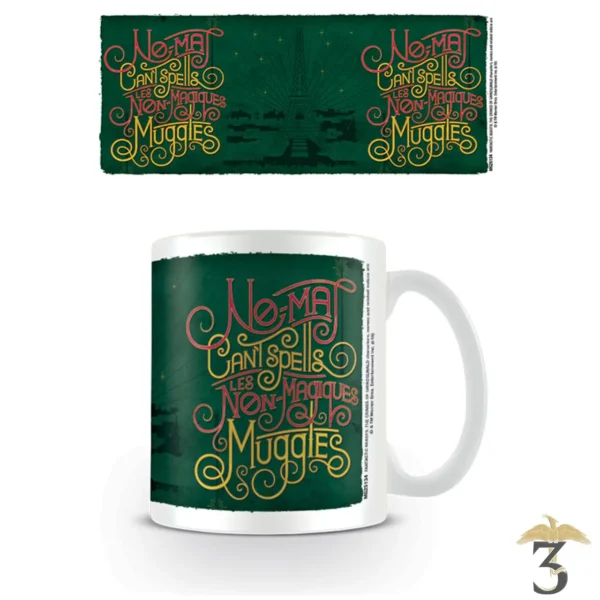 MUG ANIMAUX FANTASTIQUE THE CRIMES OF GRINDELWALD - Les Trois Reliques, magasin Harry Potter - Photo N°1