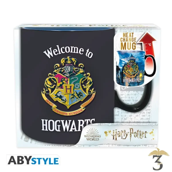 Mug change heat welcome to hogwarts 320ml - Les Trois Reliques, magasin Harry Potter - Photo N°4