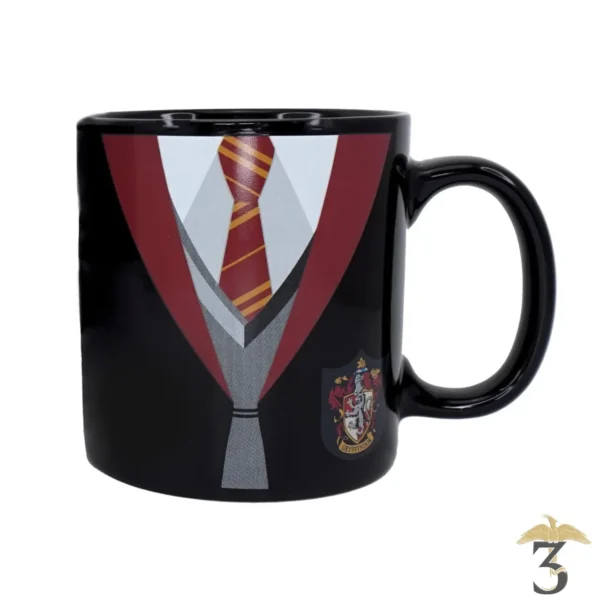 MUG EAT CHANGE UNIFORME GRYFFONDOR - Les Trois Reliques, magasin Harry Potter - Photo N°1