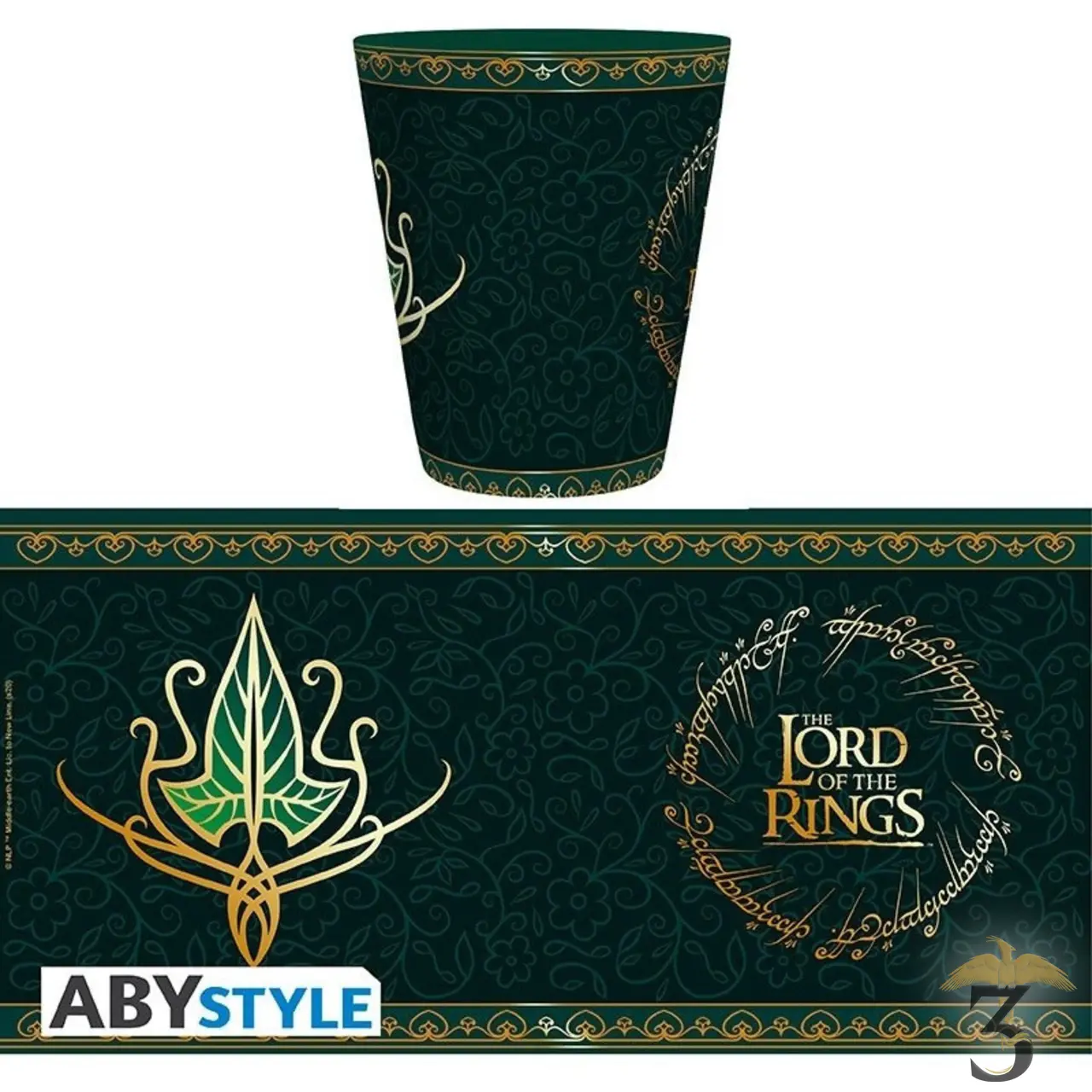 Mug elfique 250ml – le seigneur des anneaux - Les Trois Reliques, magasin Harry Potter - Photo N°4