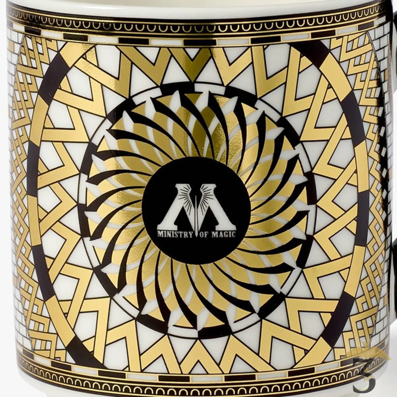 Mug en grès ministère de la magie – minalima - Les Trois Reliques, magasin Harry Potter - Photo N°2