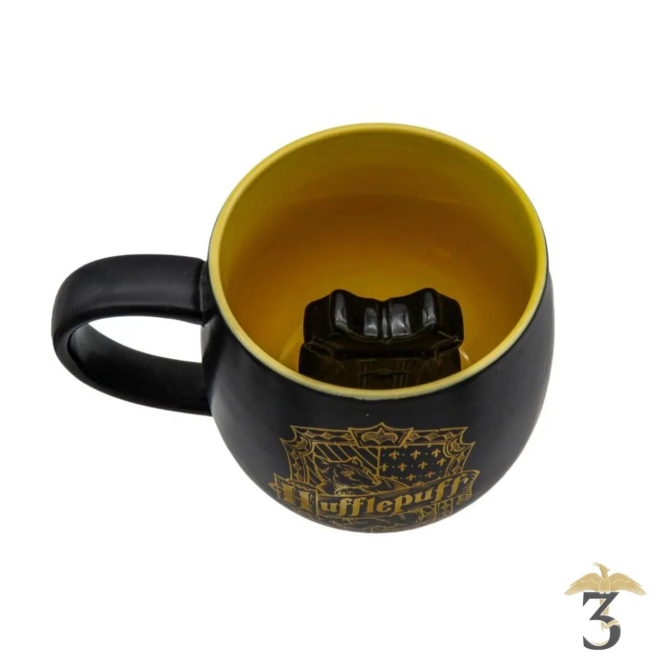 Mug figurine intérieur 3d 320ml poufssouffle - Les Trois Reliques, magasin Harry Potter - Photo N°2