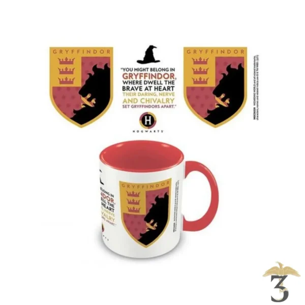 MUG GRYFFONDOR PRIDE - Les Trois Reliques, magasin Harry Potter - Photo N°2