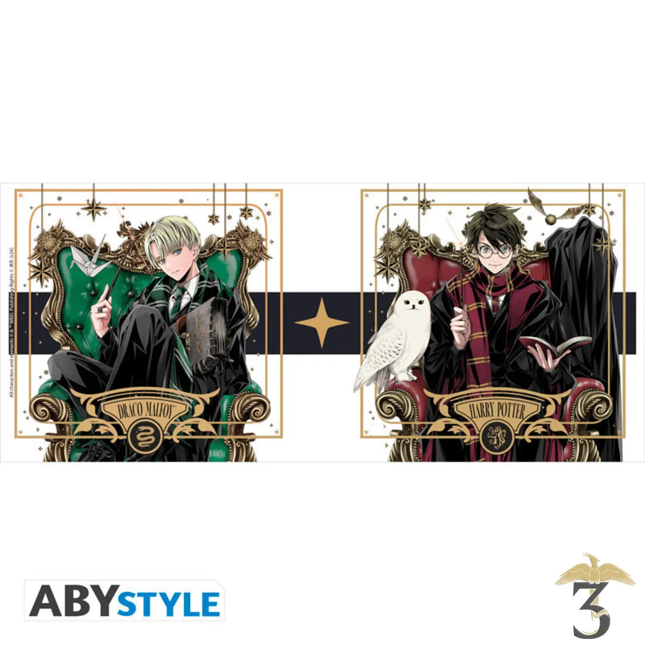 Mug harry potter & draco malfoy 320ml - Les Trois Reliques, magasin Harry Potter - Photo N°3