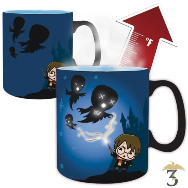 MUG HEAT CHANGE EXPECTO - Les Trois Reliques, magasin Harry Potter - Photo N°1