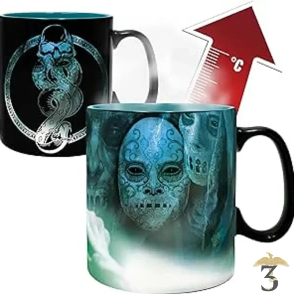 Mug heats change voldemort 460ml - Les Trois Reliques, magasin Harry Potter - Photo N°1