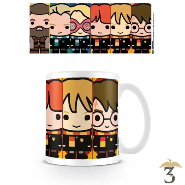 Mug kawaii personnage witches and wizards - Les Trois Reliques, magasin Harry Potter - Photo N°1