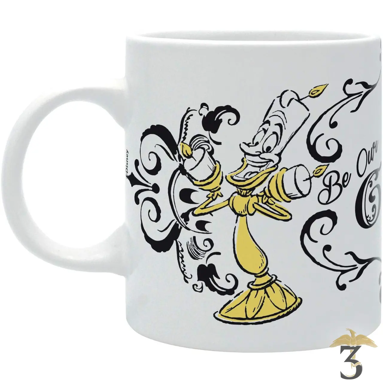 Mug la belle et la bete “be our guest“ - Les Trois Reliques, magasin Harry Potter - Photo N°2
