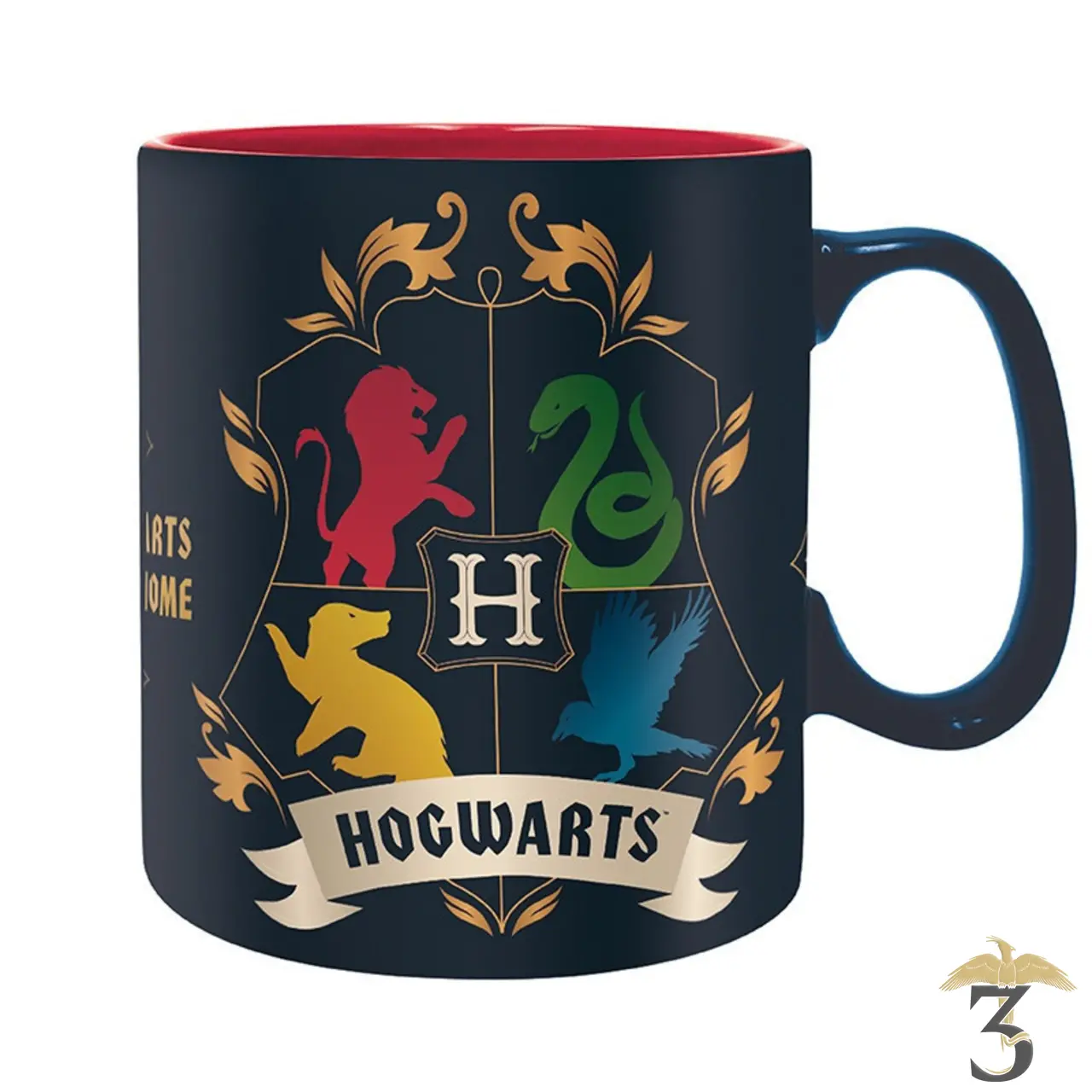 Mug les 4 maison 460ml - Les Trois Reliques, magasin Harry Potter - Photo N°1