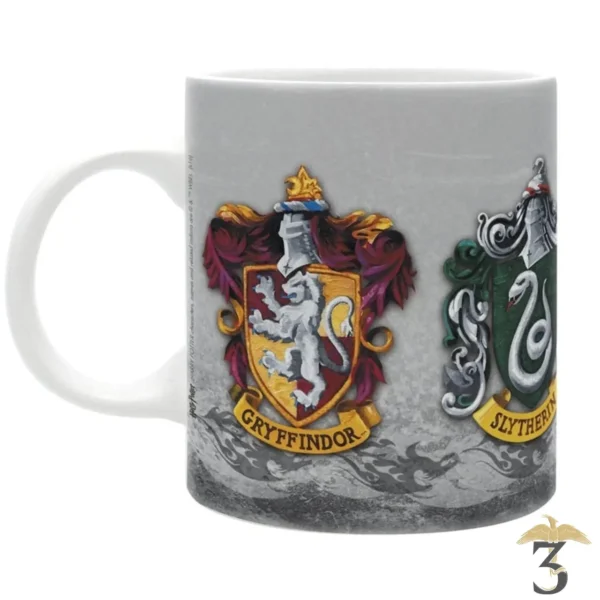 Mug les 4 maisons 320ml - Les Trois Reliques, magasin Harry Potter - Photo N°1