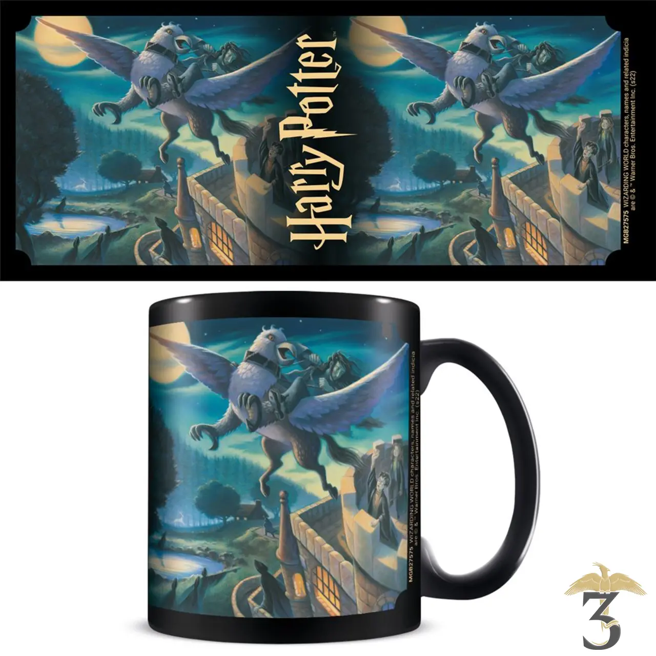 Mug (livre 3) sirius et buck - Les Trois Reliques, magasin Harry Potter - Photo N°1