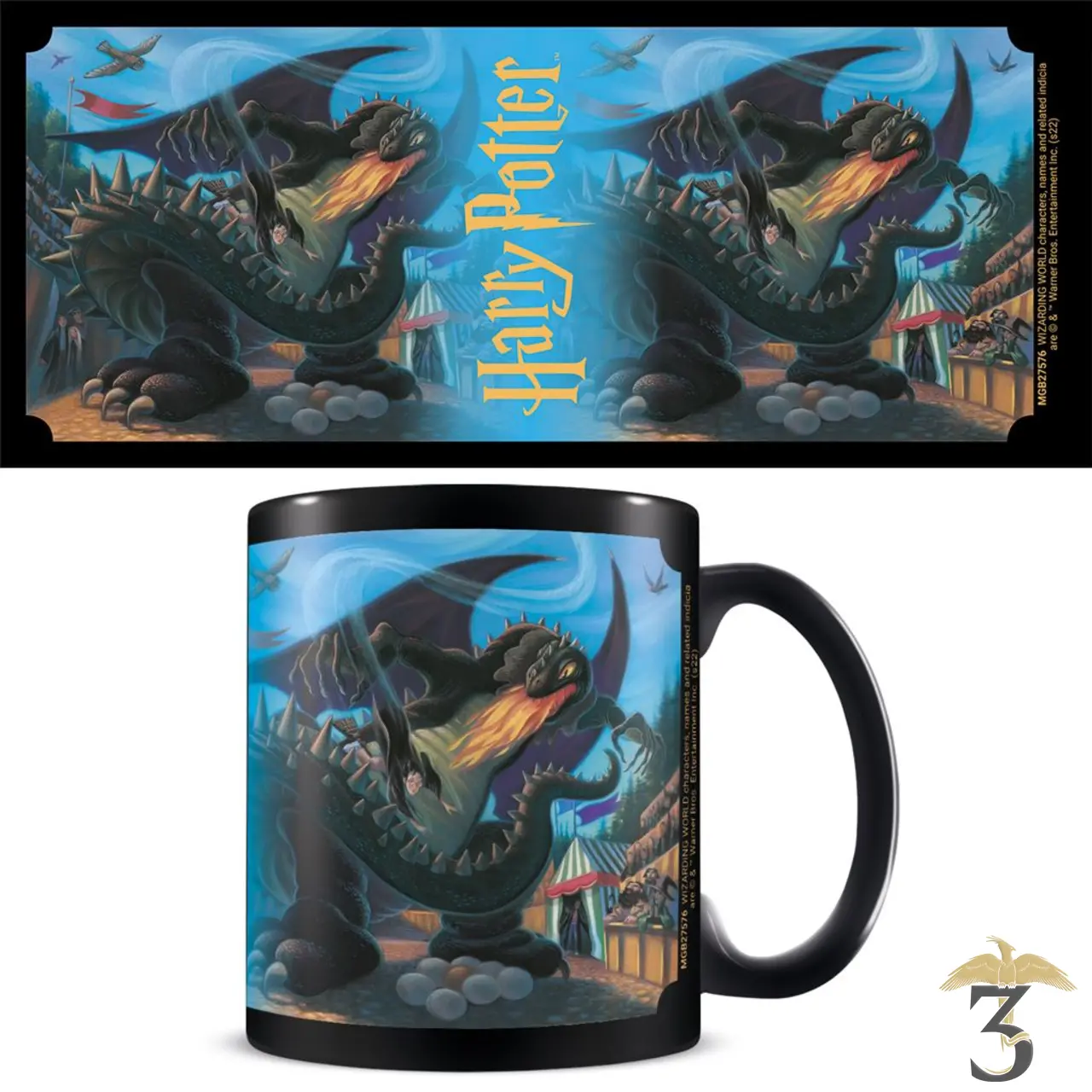 Mug (livre 4) premiere tache du tournoi - Les Trois Reliques, magasin Harry Potter - Photo N°1
