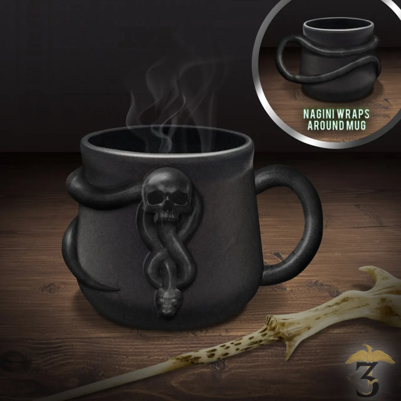 Mug marque des ténèbres 3d - Les Trois Reliques, magasin Harry Potter - Photo N°1