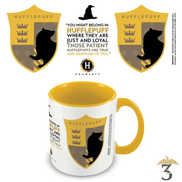 MUG POUFSOUFFLE PRIDE - Les Trois Reliques, magasin Harry Potter - Photo N°3