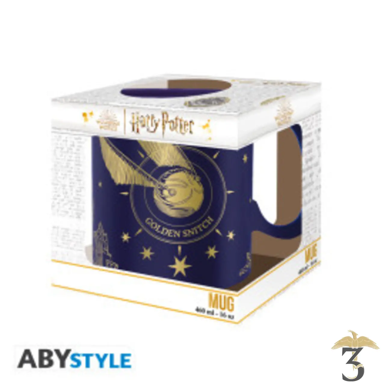 Mug vif d’or / poudlard 460ml - Les Trois Reliques, magasin Harry Potter - Photo N°4