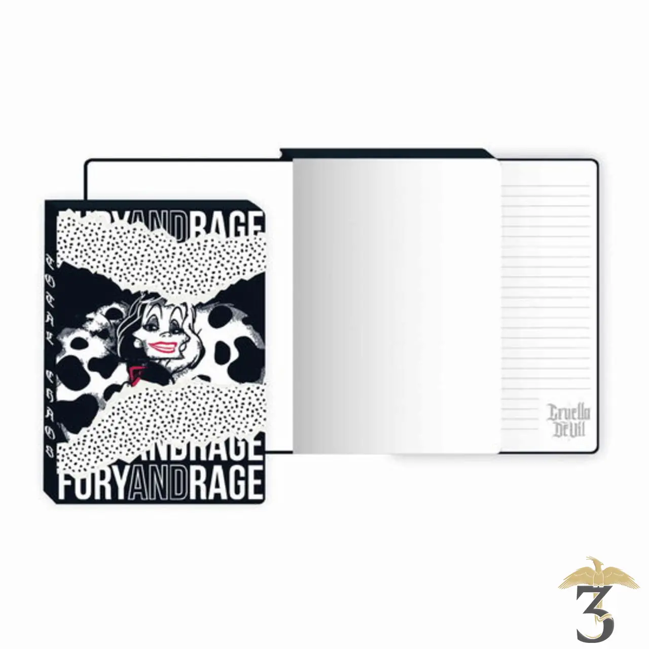 Notebook cruella - Les Trois Reliques, magasin Harry Potter - Photo N°3