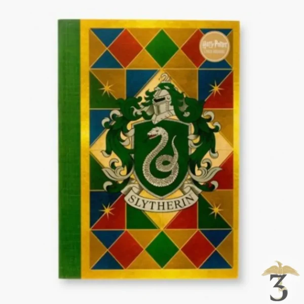 NOTEBOOK SERPENTARD MINALIMA - Les Trois Reliques, magasin Harry Potter - Photo N°1