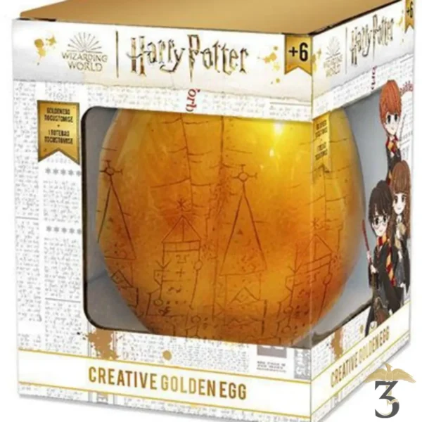 œuf d’or créatif – harry potter - Les Trois Reliques, magasin Harry Potter - Photo N°1
