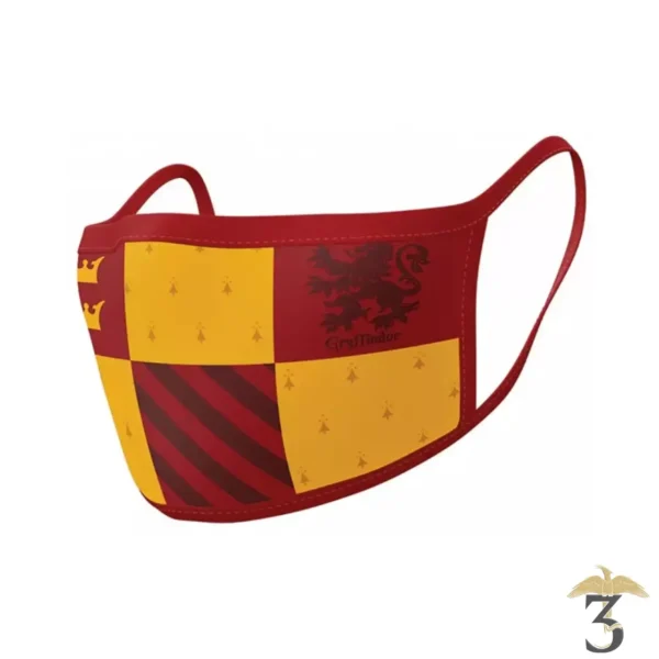 Pack de 2 Masques Gryffondor - Les Trois Reliques, magasin Harry Potter - Photo N°1